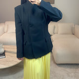 Jupe vaporeuse jaune