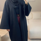 MANTEAU KIMONO NOIR