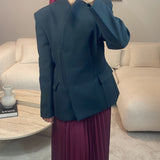 Jupe vaporeuse bordeaux