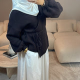 CARDIGAN AMBRE MARRON