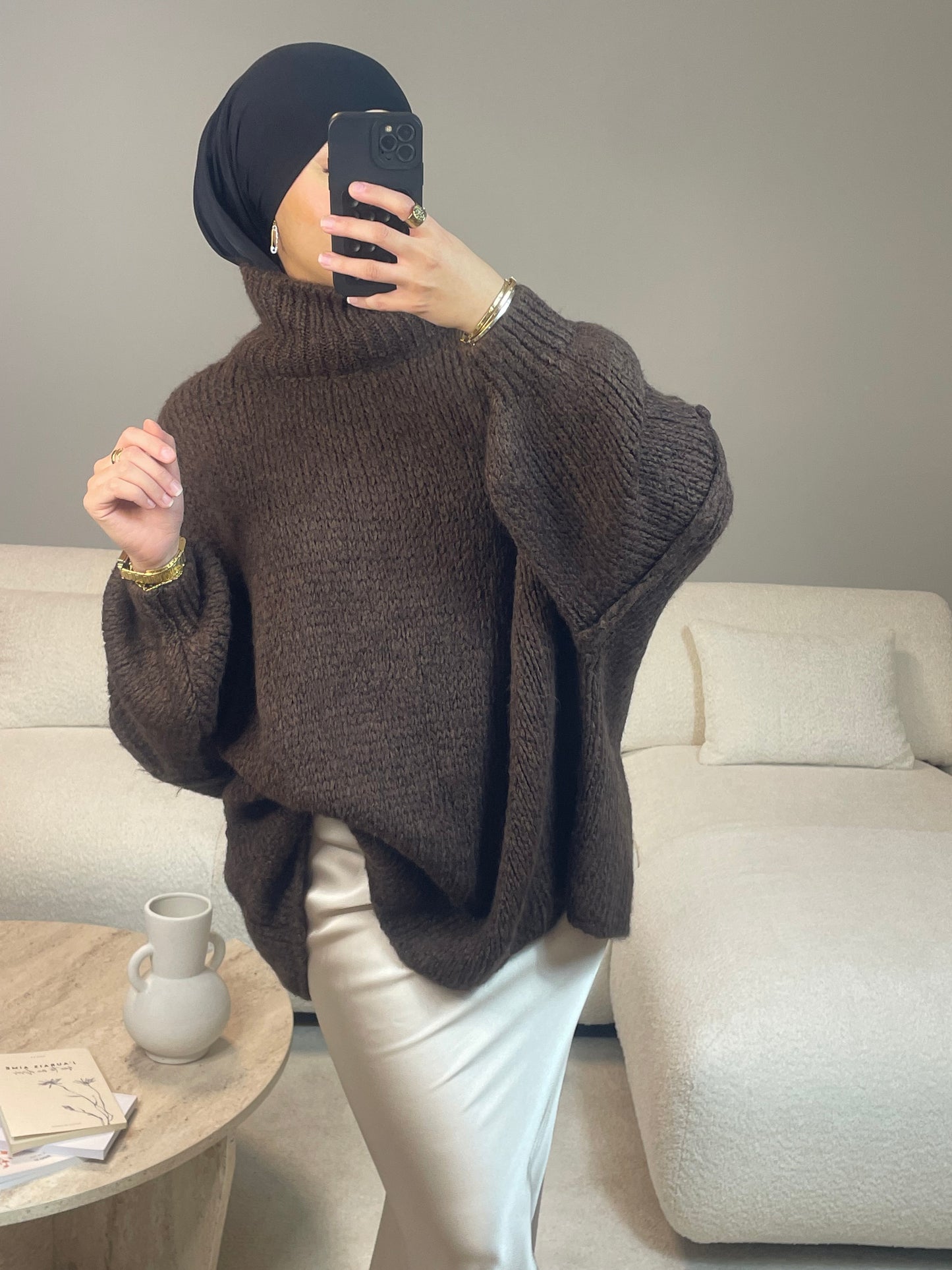 PULL XL CHOCOLAT