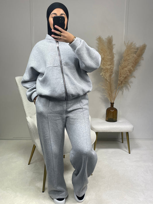 ENSEMBLE JOGGING À ZIP