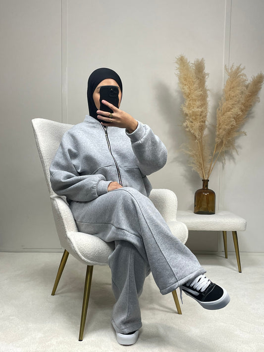 ENSEMBLE JOGGING À ZIP