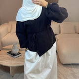 CARDIGAN AMBRE MARRON