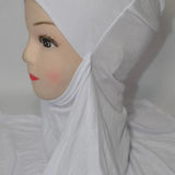 SOUS-FOULARD "CAGOULE" BLANC