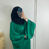 ROBE SATINÉE VERT GUCCI