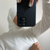 SOUS-PULL CAGOULE INTÉGRÉ BLANC