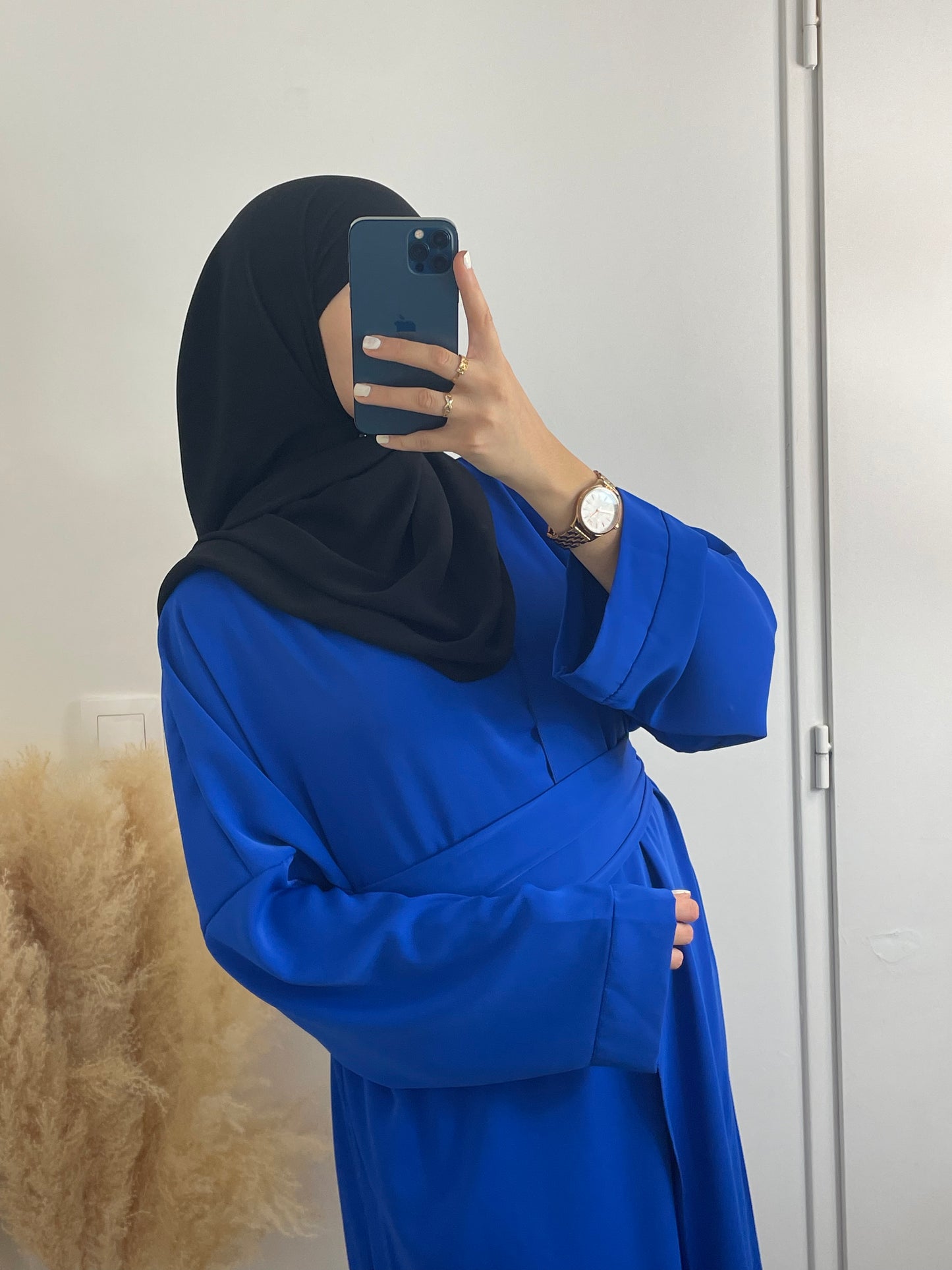 ROBE "Leya" BLEUE