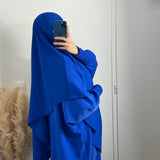 KHIMAR BLEUE ÉLECTRIQUE