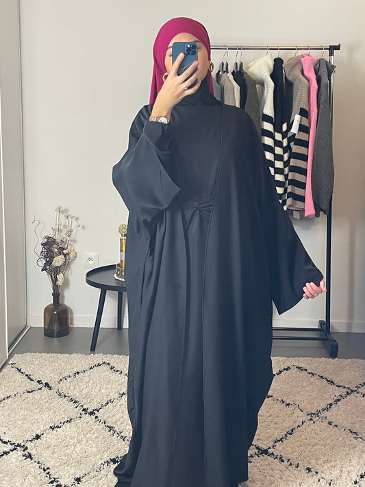 ABAYA KIMONO - 3 PIÈCES