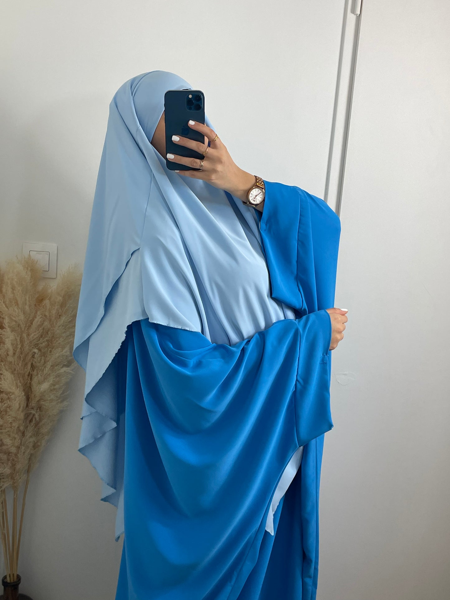 KHIMAR BLEUE CIEL