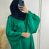 ROBE SATINÉE VERT GUCCI