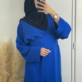 ROBE "Leya" BLEUE