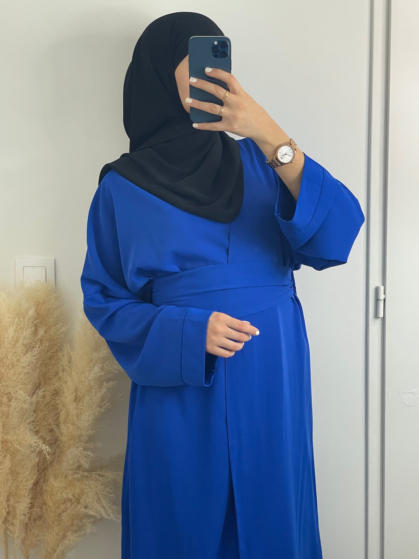 ROBE "Leya" BLEUE