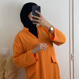 ROBE "ISRA" ORANGE