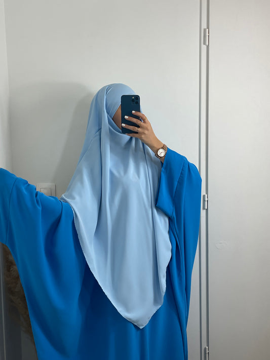 ABAYA INAYA BLEUE