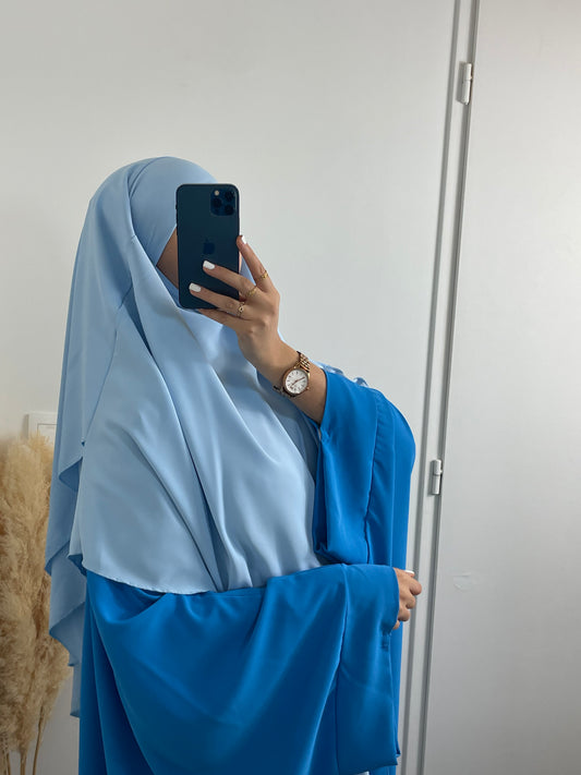 KHIMAR BLEUE CIEL