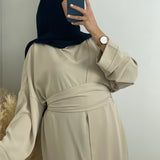 ROBE "Leya" BEIGE