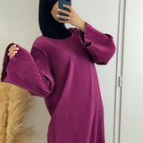 ROBE PLISSÉE SOUJOUD