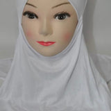 SOUS-FOULARD "CAGOULE" BLANC