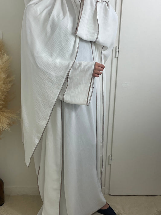 ABAYA CHIC BLANC