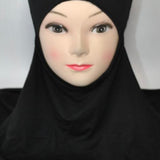 SOUS-FOULARD "CAGOULE" NOIR