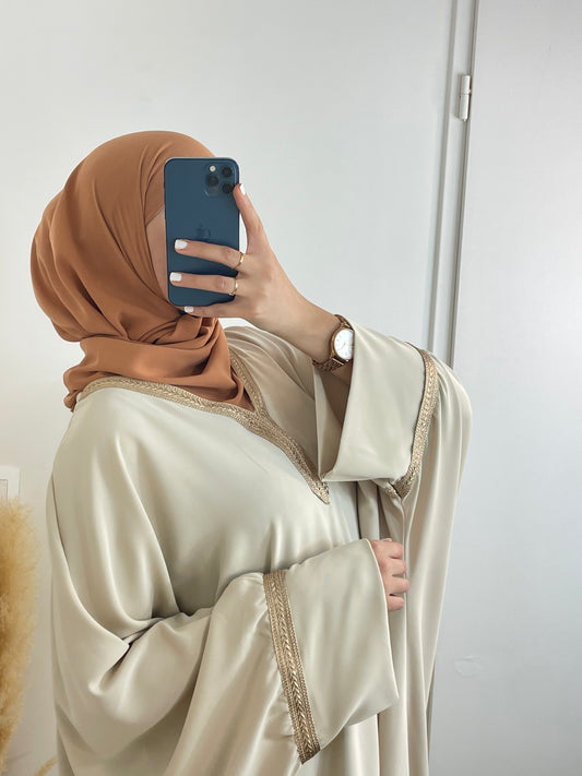 ABAYA JASMINE BEIGE