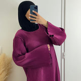 ROBE PLISSÉE SOUJOUD