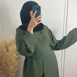ROBE "Leya" KAKI