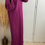 ROBE PLISSÉE SOUJOUD