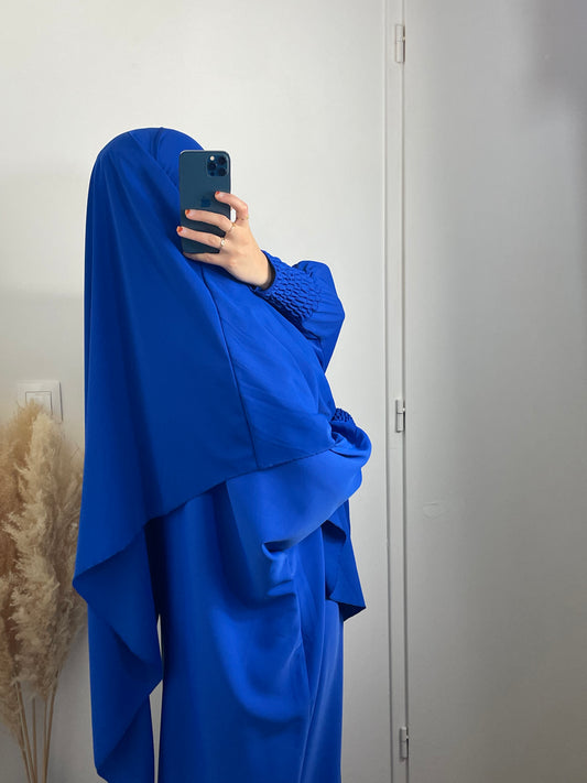 KHIMAR BLEUE ÉLECTRIQUE