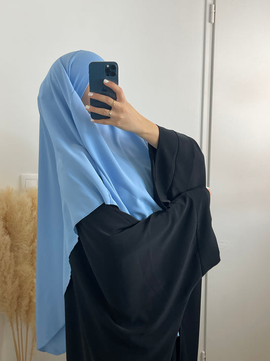 KHIMAR SIMPLE BLEUE CIEL