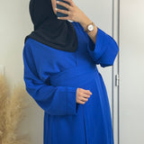 ROBE "Leya" BLEUE