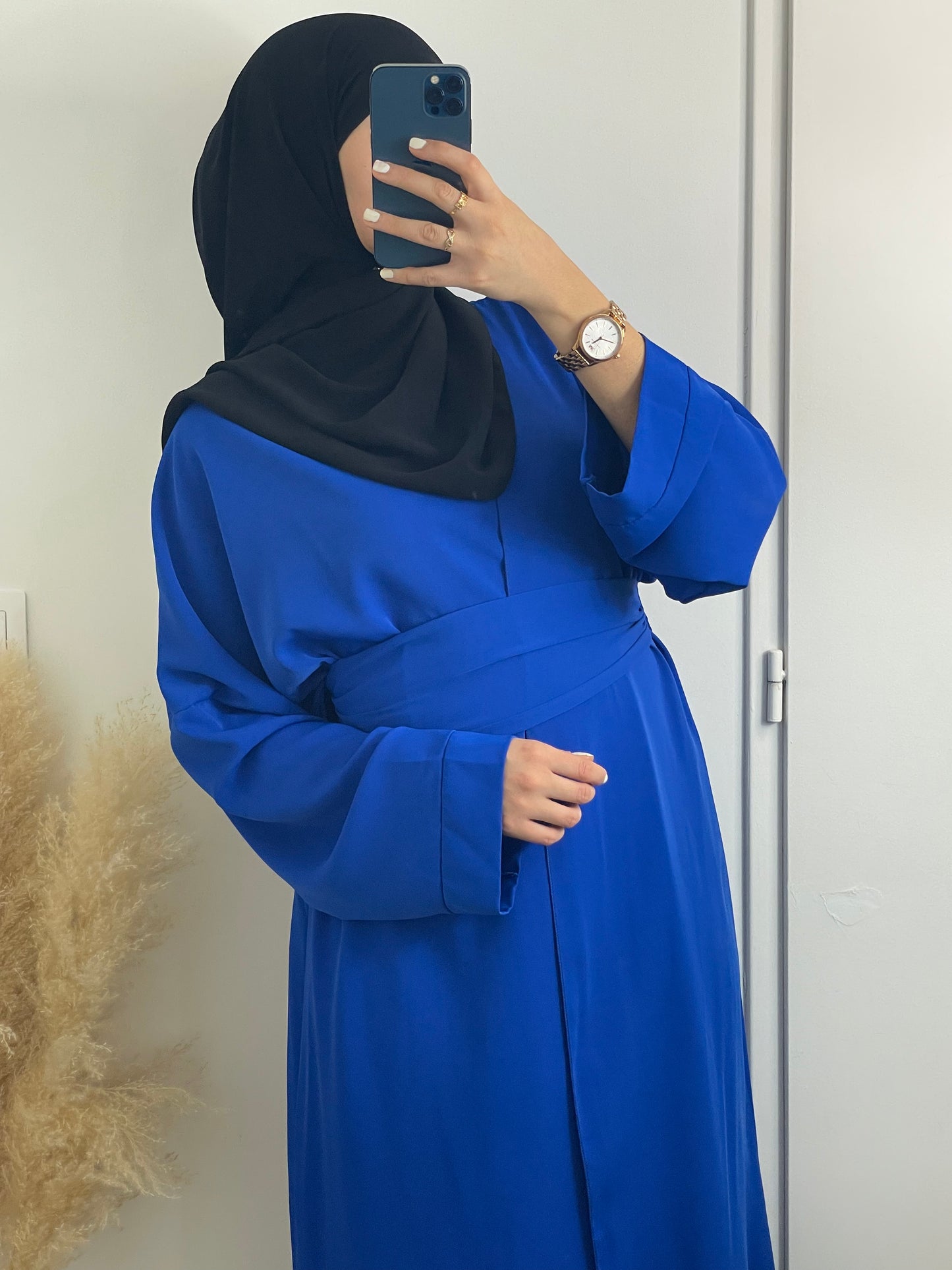 ROBE "Leya" BLEUE