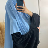KHIMAR SIMPLE BLEUE CIEL