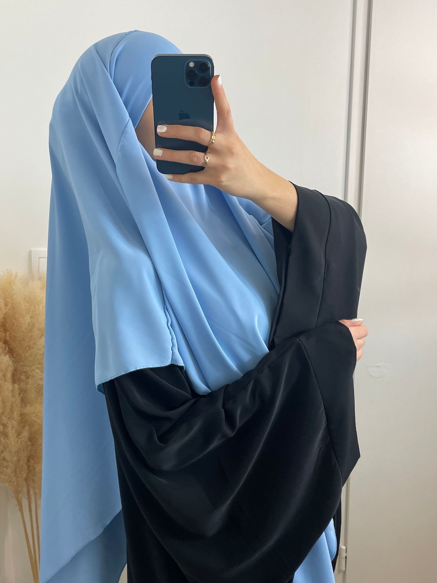 KHIMAR SIMPLE BLEUE CIEL