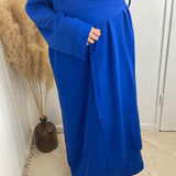 ROBE "Leya" BLEUE