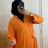 ROBE "ISRA" ORANGE