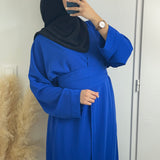 ROBE "Leya" BLEUE