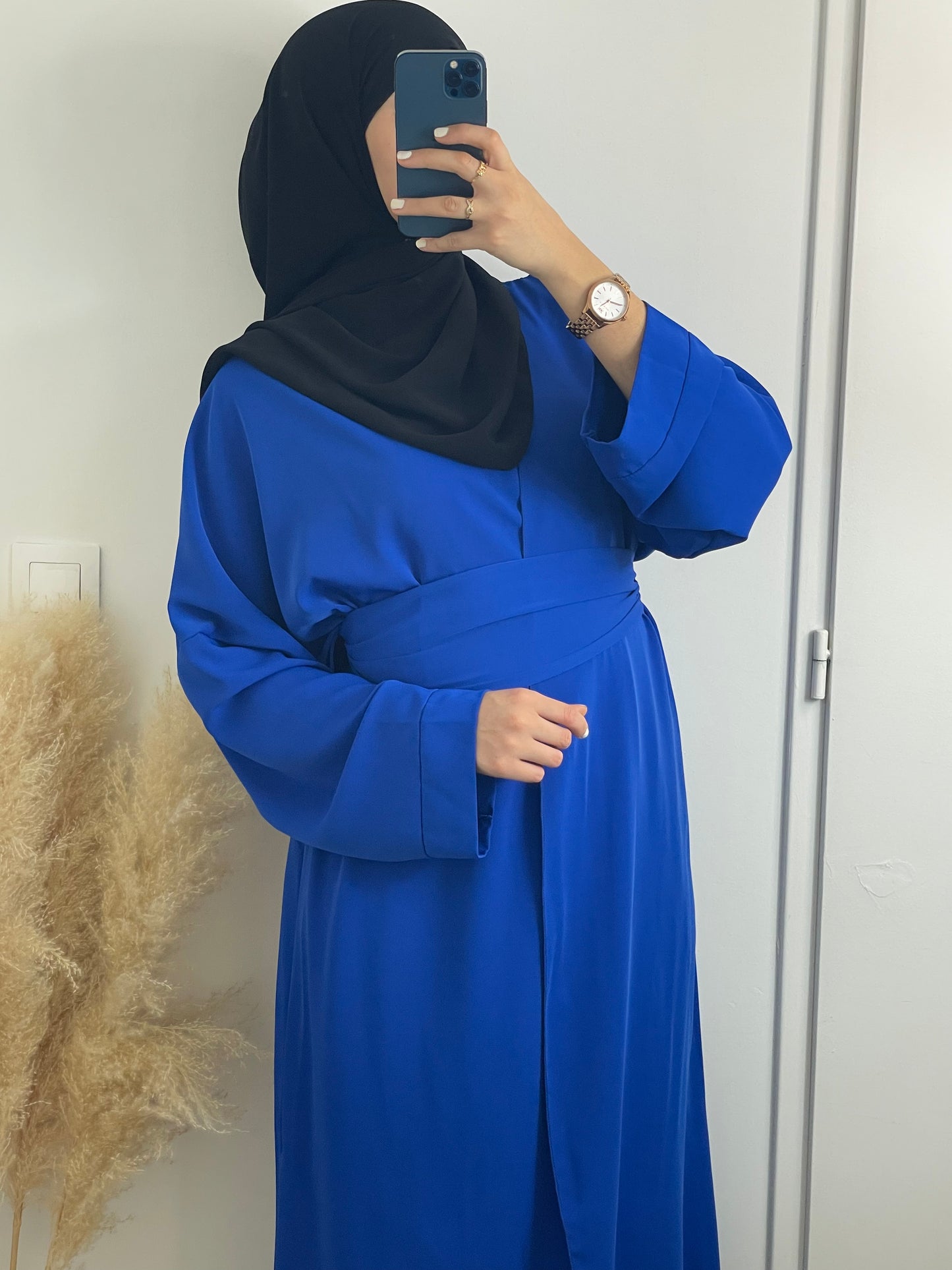 ROBE "Leya" BLEUE