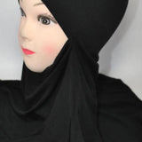 SOUS-FOULARD "CAGOULE" NOIR