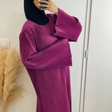 ROBE PLISSÉE SOUJOUD